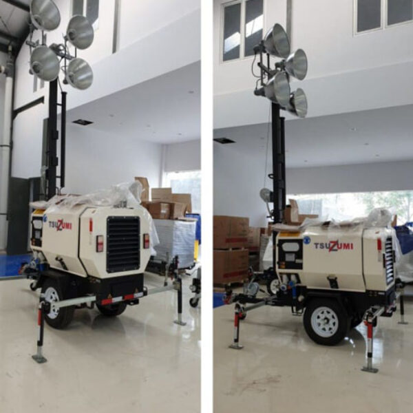 Mobile Light tower Tsuzumi LT 9 Tinggi Tiang 9 meter